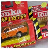 1913 Hart Parr Coin Bank and Tonka Power Trucks