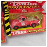 1913 Hart Parr Coin Bank and Tonka Power Trucks