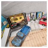 Ertl 50th Anniversary Die Cast 1945 Bank, Tonka Jeep and Misc