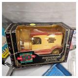 Ertl 50th Anniversary Die Cast 1945 Bank, Tonka Jeep and Misc