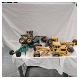 3 Tonka Road Graders and 1 Tructo Grader