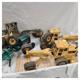 3 Tonka Road Graders and 1 Tructo Grader