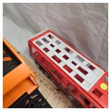 Remote Semi and Trailer, Hot Wheels Bone Shaker Truck and Log Trailer