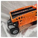 Remote Semi and Trailer, Hot Wheels Bone Shaker Truck and Log Trailer