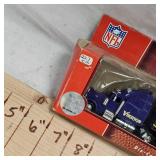 NFL Upperdexxk Die Cast MN Vikings Transport, as new