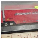 Racing Champions McDonalds Team Transport Truck, as New