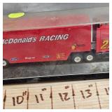 Racing Champions McDonalds Team Transport Truck, as New