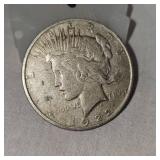 1922-D Peace Dollar-$1