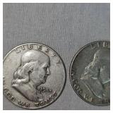 1953,1953 Franklin Halfs, 50c