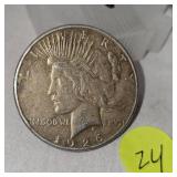 1926 Peace Dollar-$1