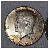 1964,1964 Kennedy Halfs, 50c