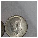 1965,1967 Kennedy Halfs, 40%