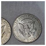 1965,1967 Kennedy Halfs, 40%