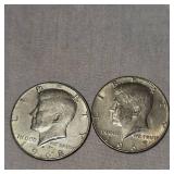 1967,1968 Kennedy Halfs-40%