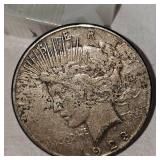 1923 Peace Dollar-$1