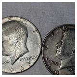 1967,1967 Kennedy Halfs, 40%