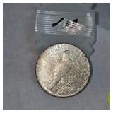 1927 Peace Dollar-$1