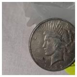 1922 Peace Dollar-$1