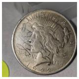 1922 Peace Dollar-$1