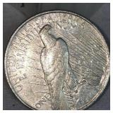 1923 Peace Dollar-$1
