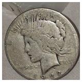 1922 Peace Dollar-$1