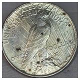 1922 Peace Dollar-$1