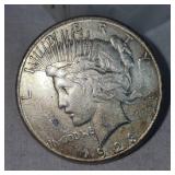 1923 Peace Dollar-$1