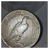 1923 Peace Dollar-$1
