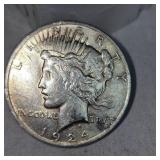 1924 Peace Dollar-$1