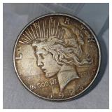 1923 Peace Dollar-$1