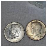 1964,1967 Kennedy Halfs, 50c