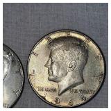 1964,1967 Kennedy Halfs, 50c