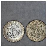 1966,1968 Kennedy Halfs, 50c