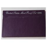 1991 US Mint Proof Set