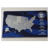 2006 US Mint 50 State Quarters Proof Set (Nevada, Nebraska, Colorado, North Dakota, South Dakota)