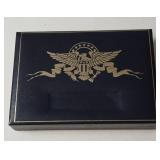 2006 The Complete  ND Statehood Quarter Dollar Collection - (24 Kt Gold Plated, Platinum Overlay, Gold Highlighted, Holographic, Colorized)