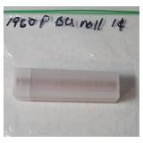 Roll of 1960  Pennies  - Small Dates - Mint