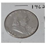 1962 Franklin Dollar - Silver