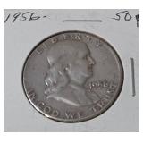 1956 Franklin Dollar - Silver