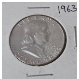1963 Franklin Dollar - Silver