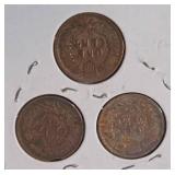 1905, 1906, 1907 Indian Head Pennies