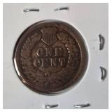 Six Indian Head Pennies (1888, 1891, 1894, 1894, 1897, 1901)