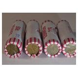 4 Rolls of Wheat Pennies  -   40