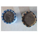 2  Rolls of Nickels ( 1 from 2004-2005 and 1 from 50