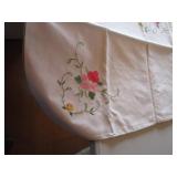 Vintage Applique Tablecloth