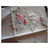 Vintage Applique Tablecloth