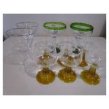 Vintage Wine & Tequila Glasses