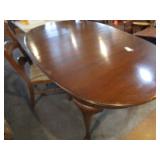 Qu. Anne Dine Table, 4 Chairs