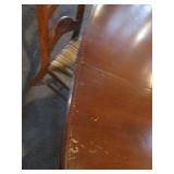 Qu. Anne Dine Table, 4 Chairs