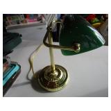 Desk Lamp, Green Shade